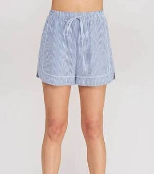 NEW ALLIE ROSE seaside stroll shorts in blue
